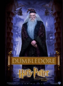 harry potter dumbledore poster